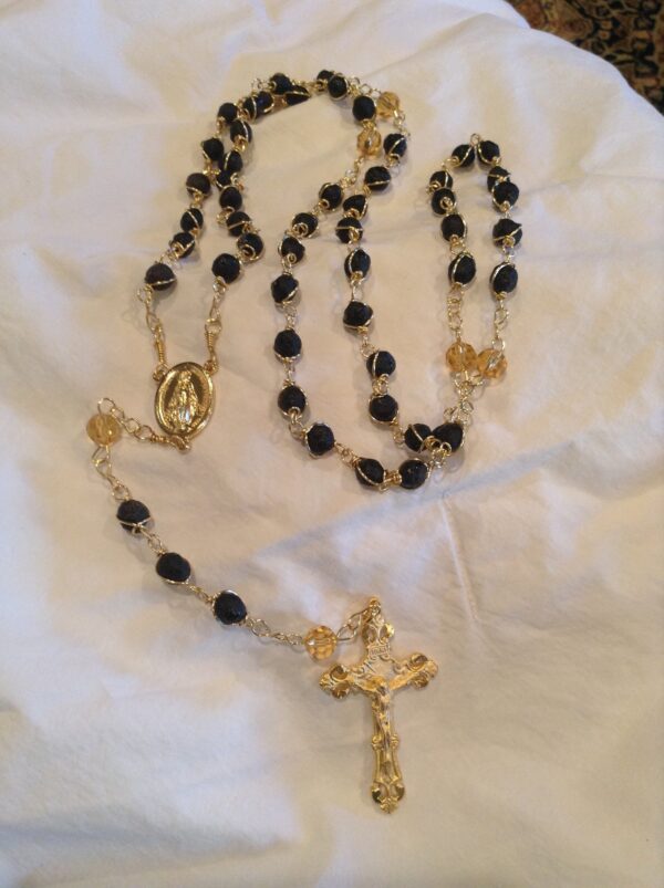 Gold Rosary